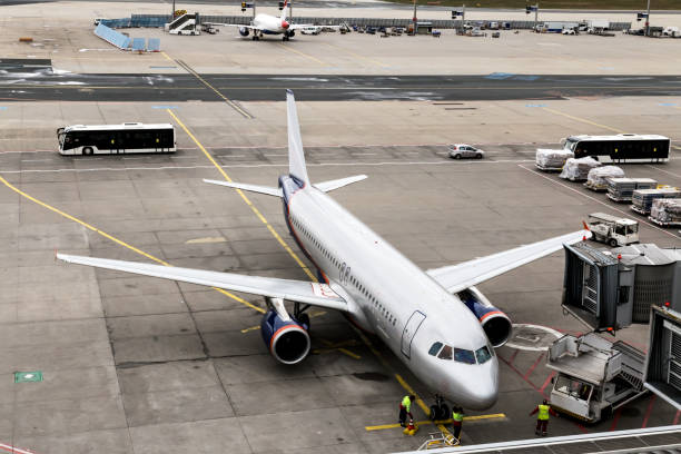 weekdays Frankfurt airport everyday work of the airport of Frankfurt am main Fly on a weekday stock pictures, royalty-free photos & images
